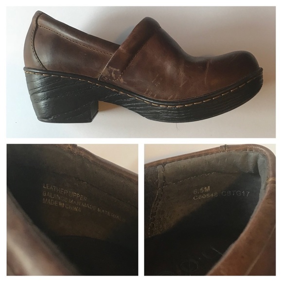 Born b.o.c Leather Clogs - Picture 8 of 8